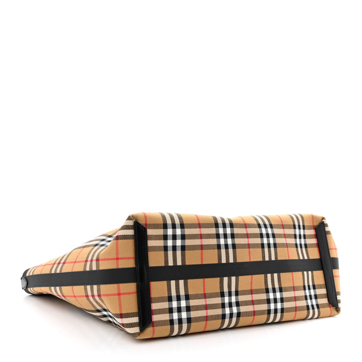 Vintage Check Medium The Giant Reversible Tote Antique Yellow Bright Red