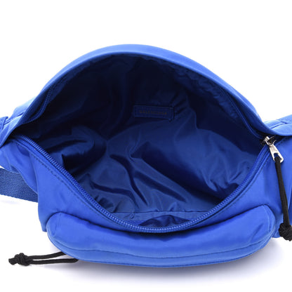 Balenciaga Sport Nylon Logo Embroidered Wheel Beltpack Bleu Roi 4 of 8
