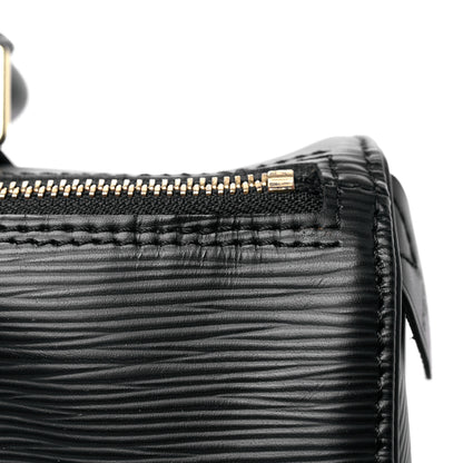Louis Vuitton Epi Speedy 25 Black 13 of 14