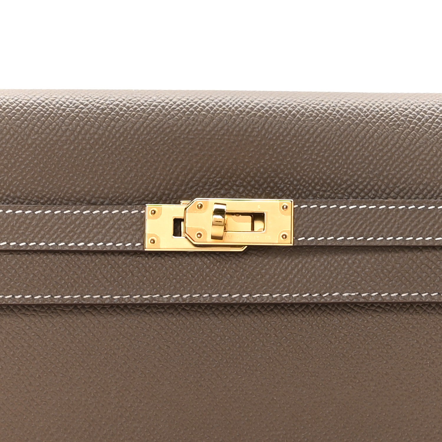 Hermes Epsom Kelly Longue Wallet Etoupe 10 of 13