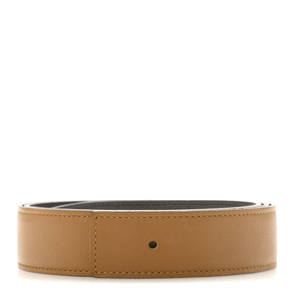 Hermes Swift Epsom Reversible 32mm Belt Strap 90 36 Toffee Etain 1 of 6