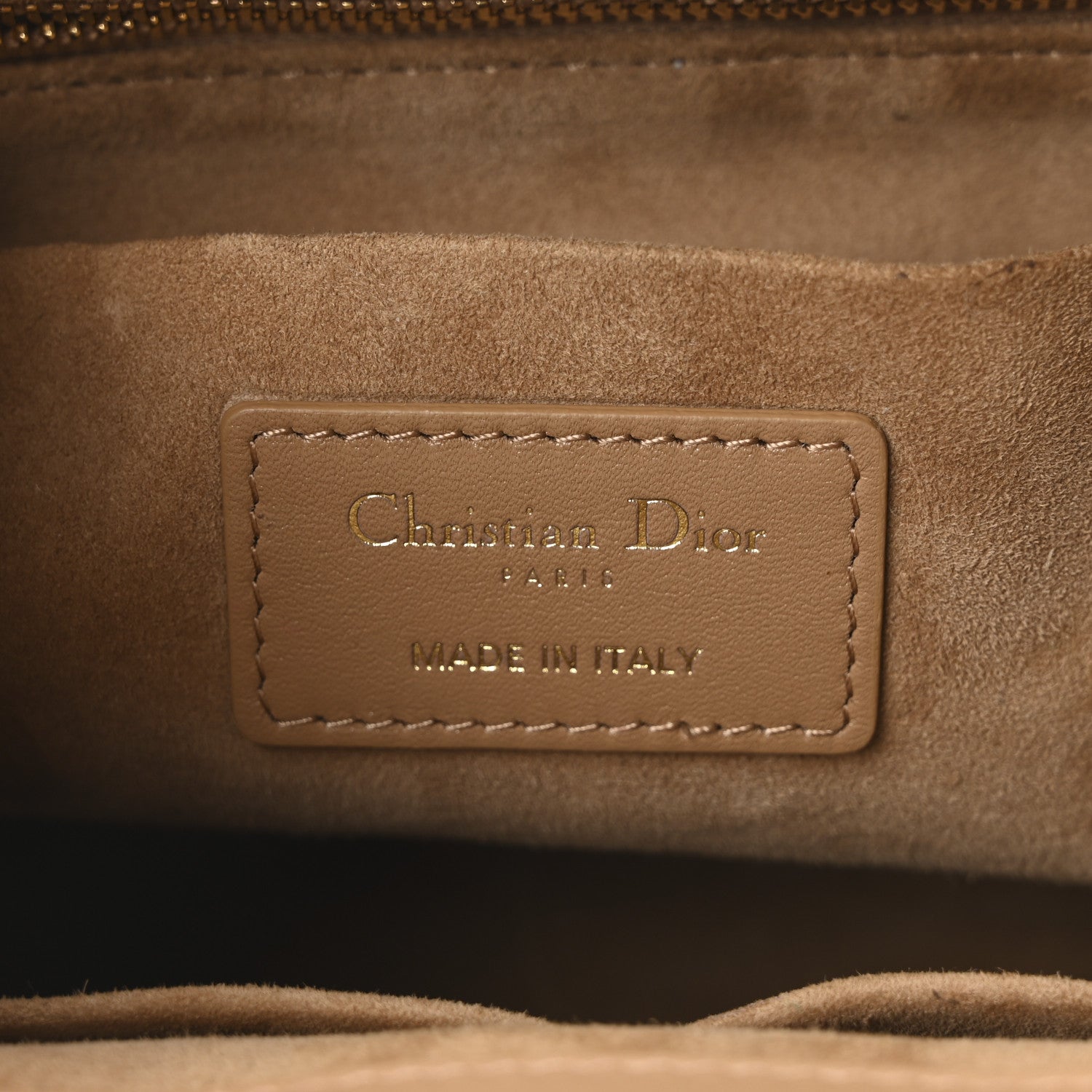 Christian Dior Calfskin Cannage Small The Lady 95.22 Beige 6 of 10