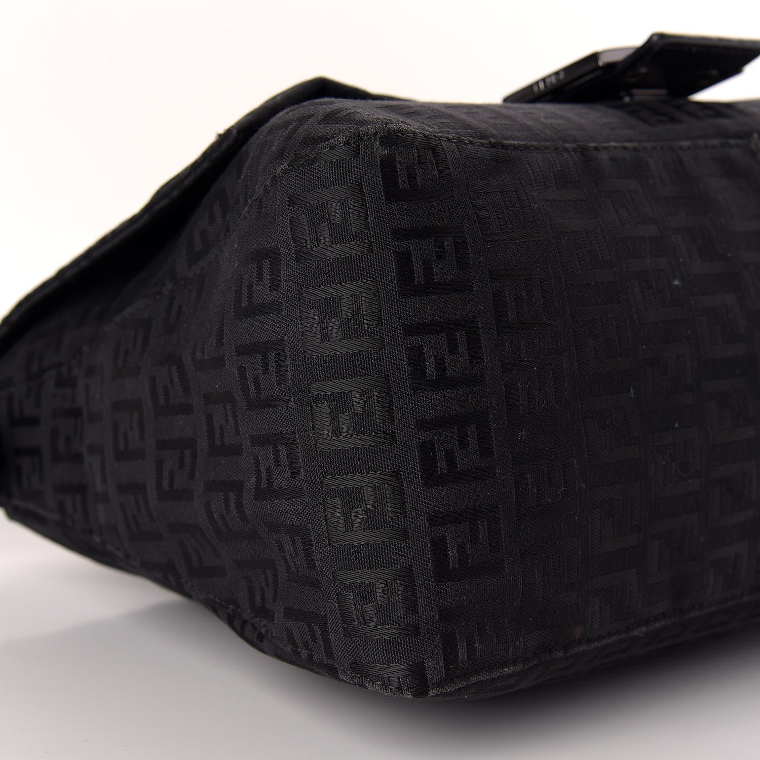 Fendi Zucchino Mama Baguette Black 6 of 10