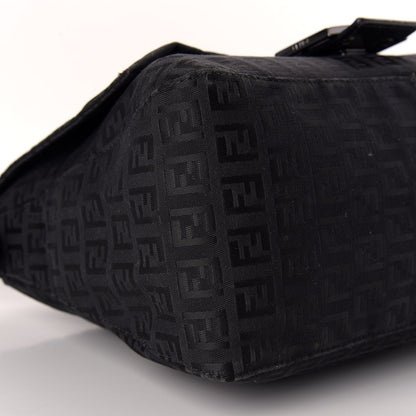 Fendi Zucchino Mama Baguette Black 6 of 10