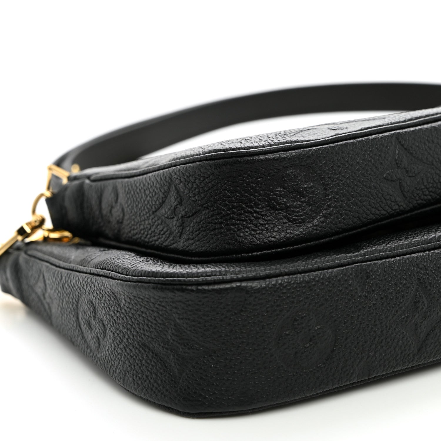 Louis Vuitton Empreinte Monogram Giant Multi Pochette Accessories Black 9 of 10