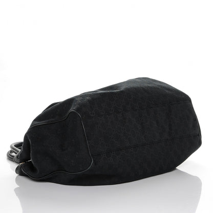 Gucci Monogram Large Sukey Tote Black 4 of 6