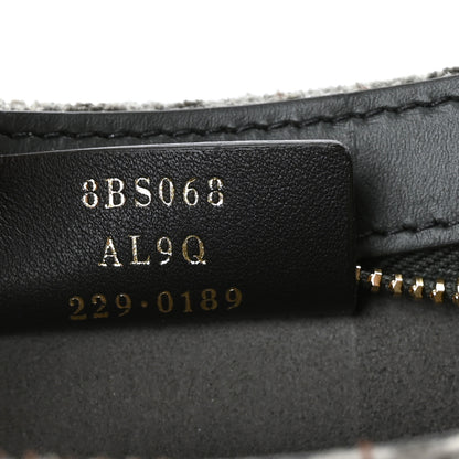 Fendi Chenille Vitello King Plexiglass FF O'Lock Swing Anthracite Asfalto 6 of 8