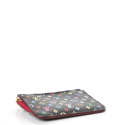 Louis Vuitton Monogram Multicolor Key Pouch Black Grenade 4 of 7