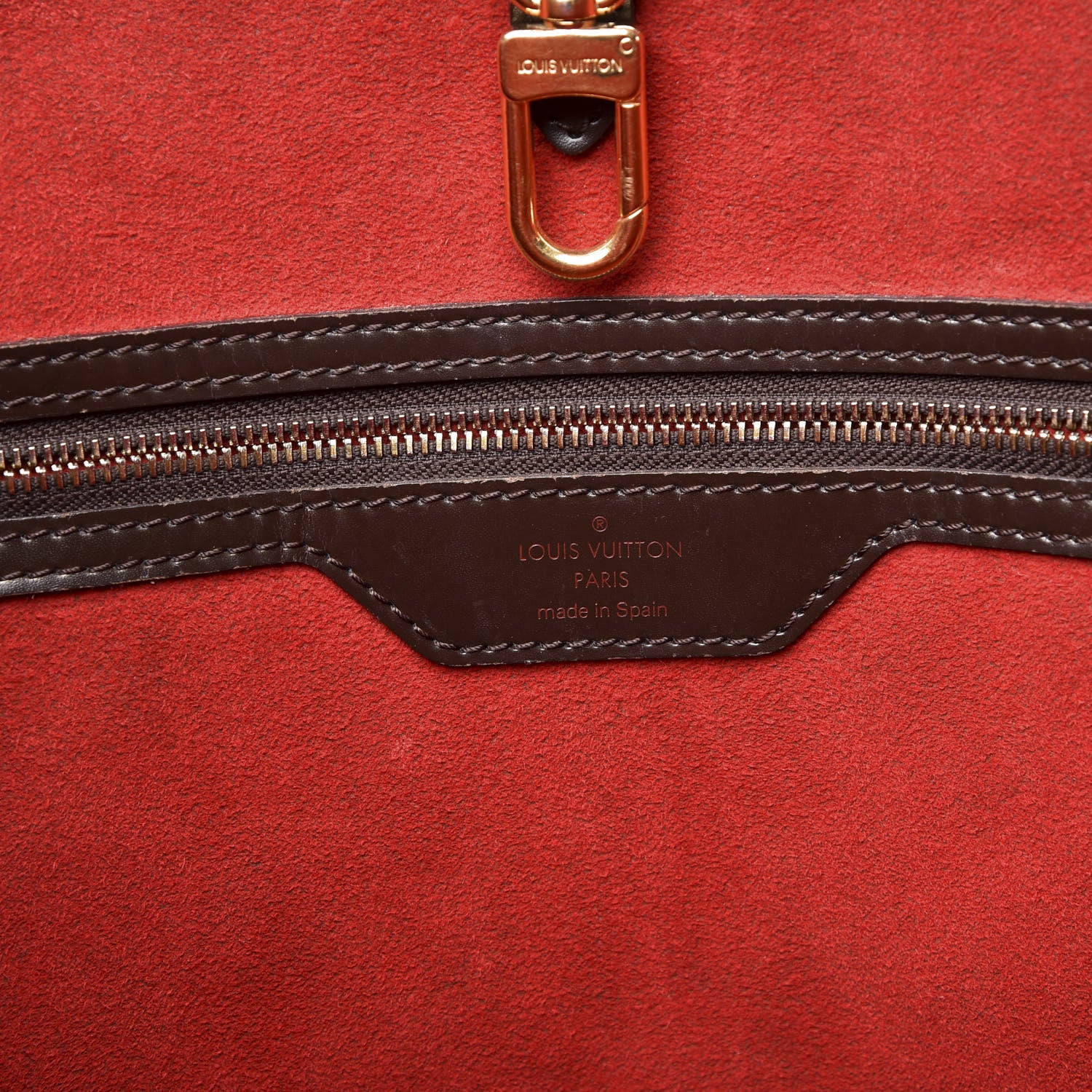 Louis Vuitton Damier Ebene Hampstead MM 12 of 17