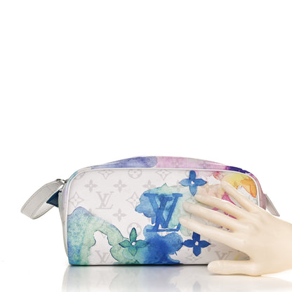 Louis Vuitton Monogram Watercolor Dopp Kit Toilet Pouch Multicolor 2 of 9