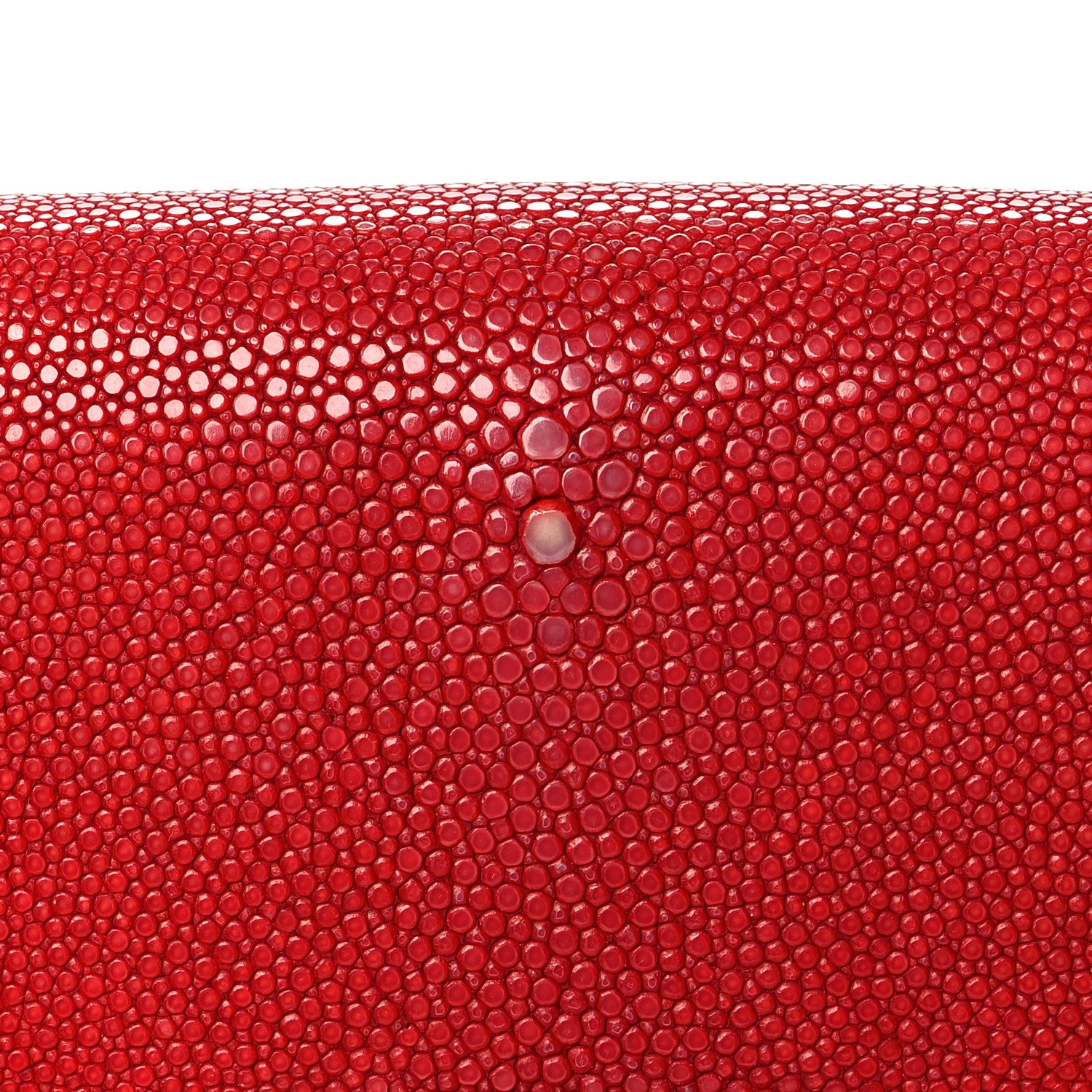 Chanel Galuchat Stingray Small Boy Flap Red 11 of 13