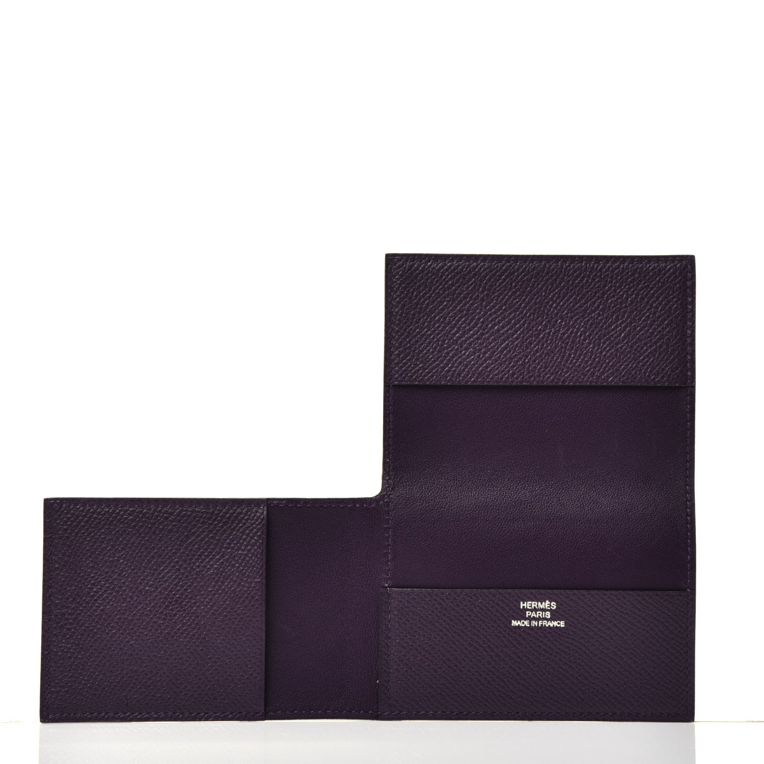 Hermes Epsom Guernesey Card Case Raisin 5 of 7