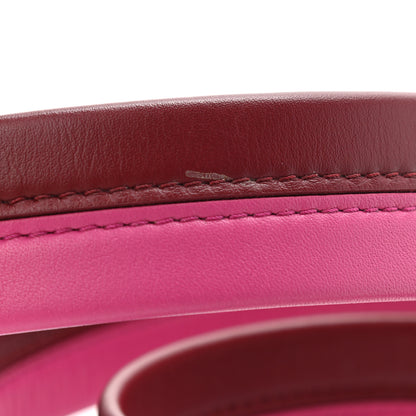 Louis Vuitton Calfskin Cluny BB Shoulder Strap Bordeaux Fuchsia 5 of 9
