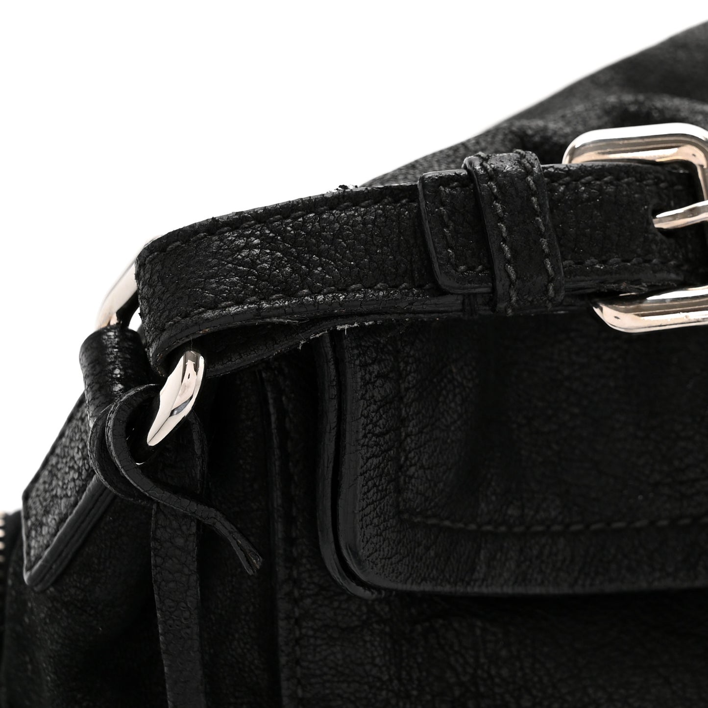 Cervo Antik Easy A Foldover Pushlock Flap Shoulder Bag Black