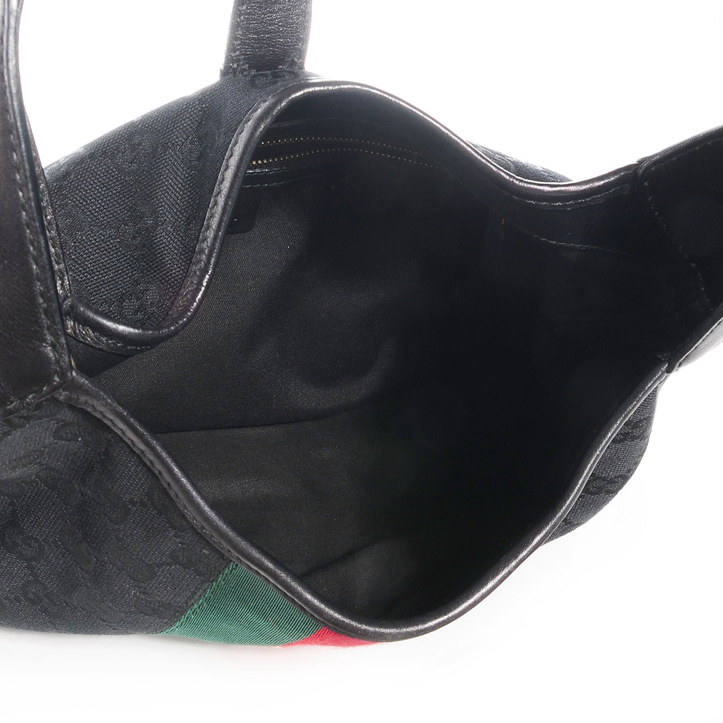 Monogram Web Jackie O Bouvier Hobo Black