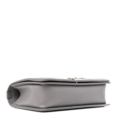 Chanel Caviar Quilted New Medium Boy Flap Grey 3 of 8