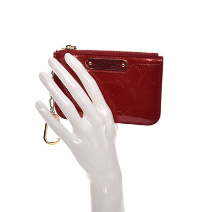 Louis Vuitton Vernis Key Pouch Pomme D'Amour 2 of 6
