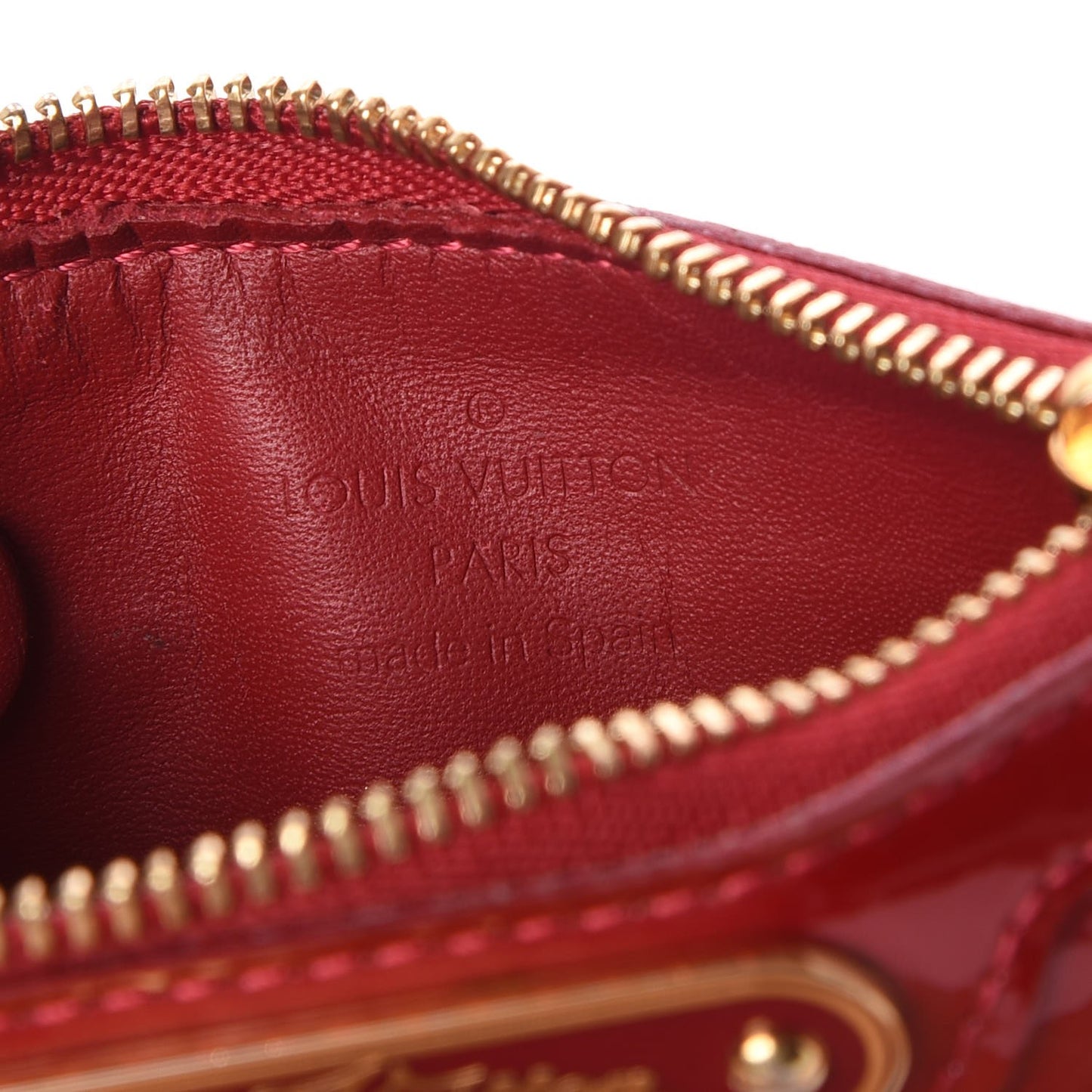 Vernis Key Pouch Pomme D'Amour