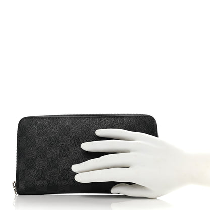 Louis Vuitton Damier Graphite Zippy Organizer Wallet 2 of 11