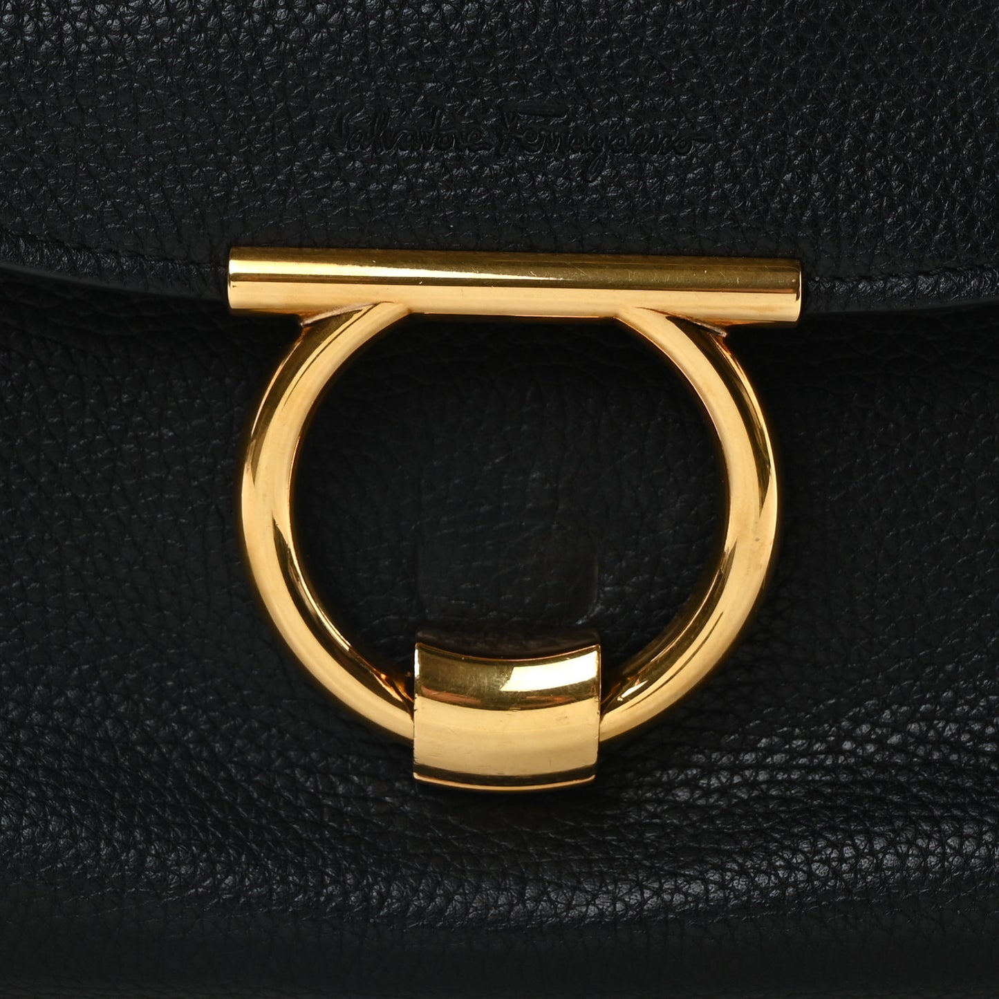 Calfskin Medium Margot Top Handle Satchel Black