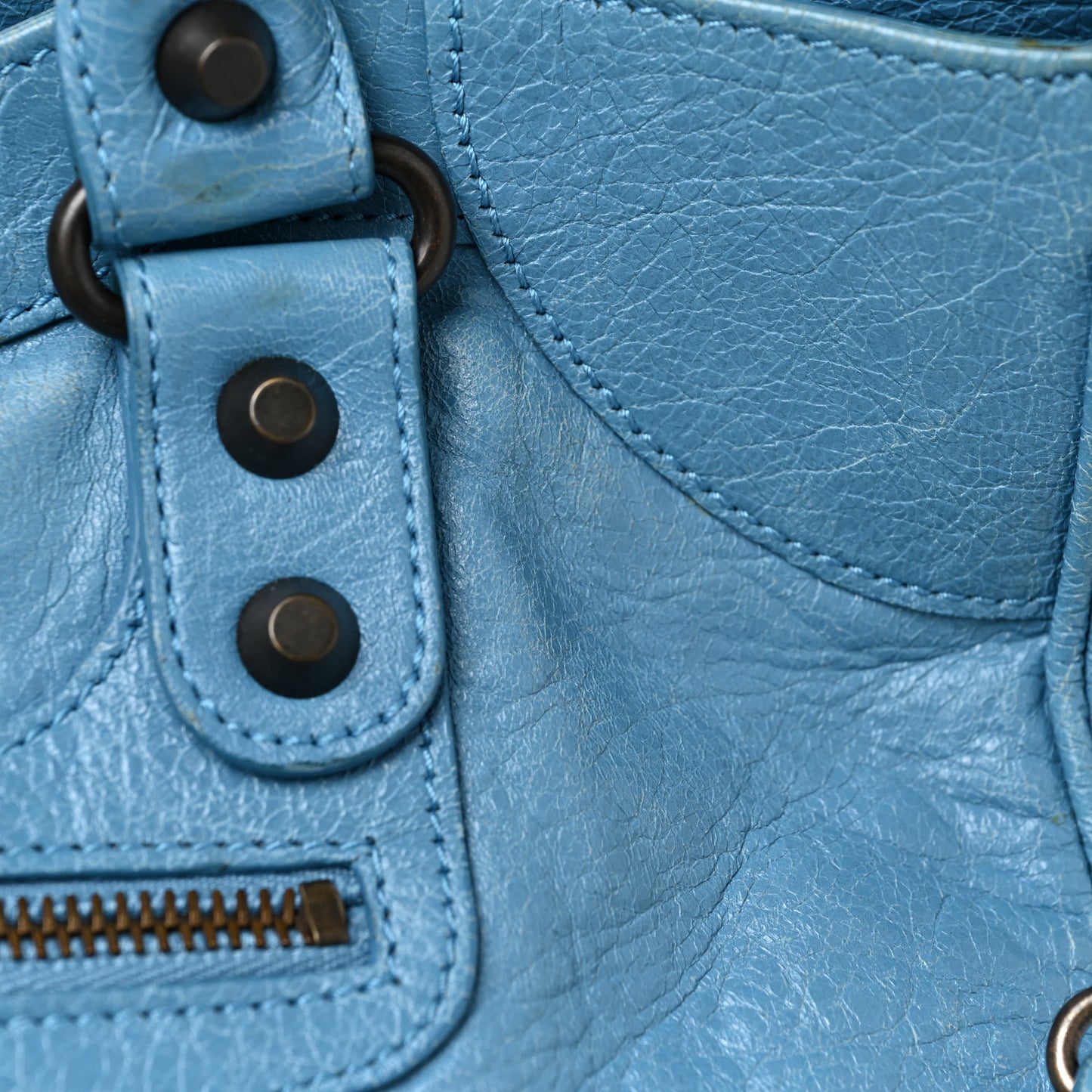 Agneau Classic Hardware Velo Bleu Indigo