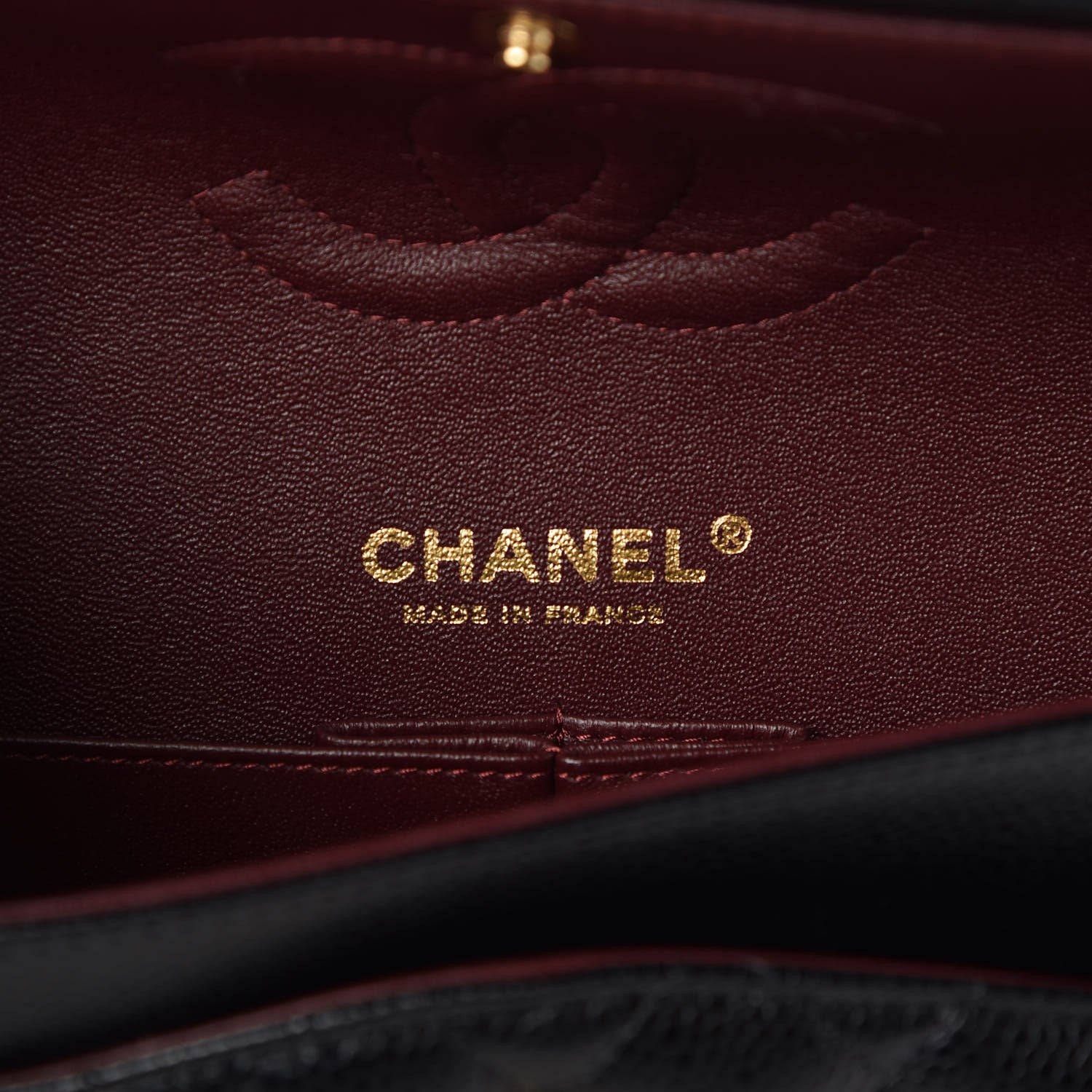Chanel Caviar Quilted Medium Double Flap Black 8 of 9