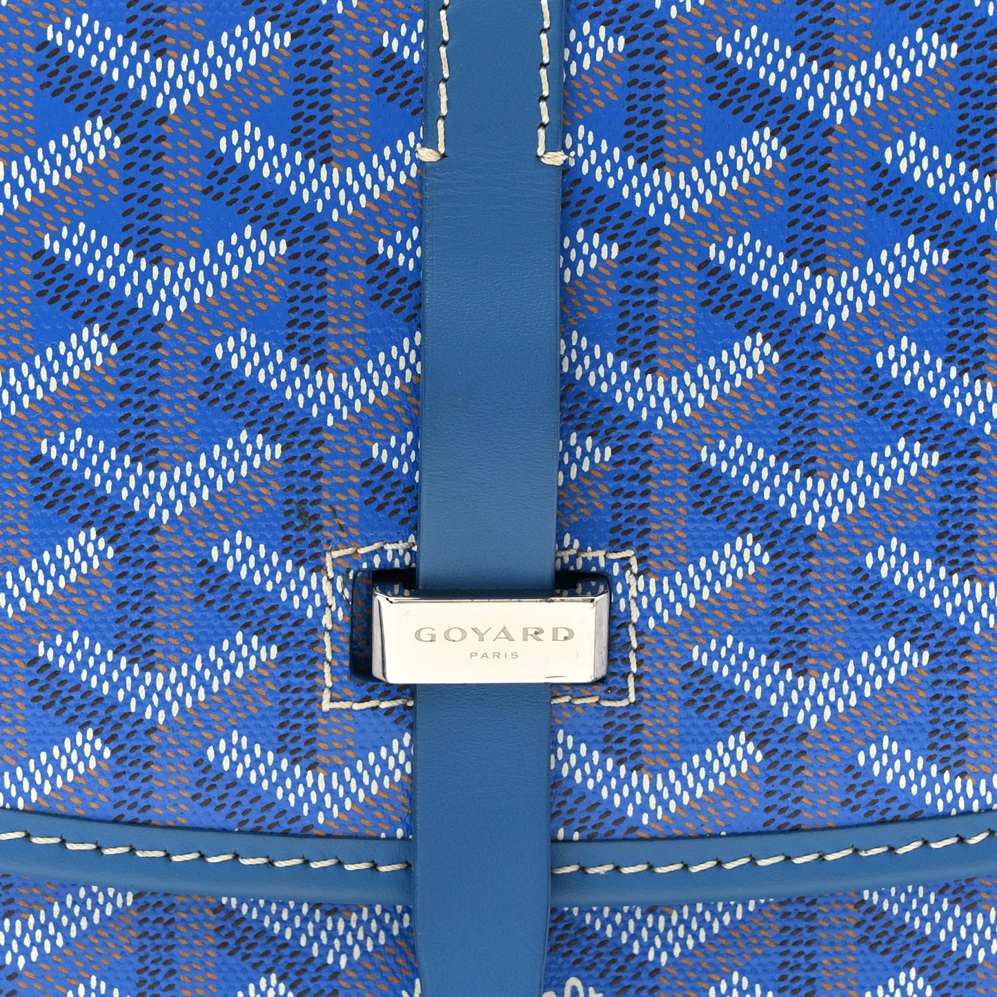 Goyardine Belvedere II PM Messenger Bag Sky Blue