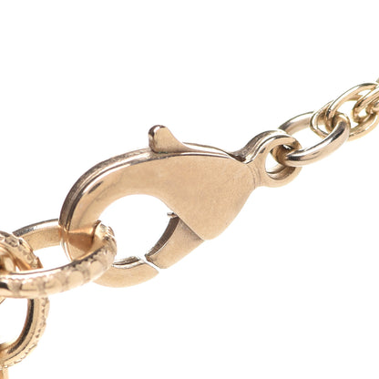 Chanel Pearl CC Round Pendant Necklace Gold 5 of 6