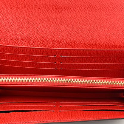 Louis Vuitton Monogram Sarah Wallet NM Coquelicot 5 of 8