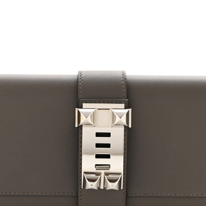 Hermes Swift Medor 23 Clutch Etain 8 of 13