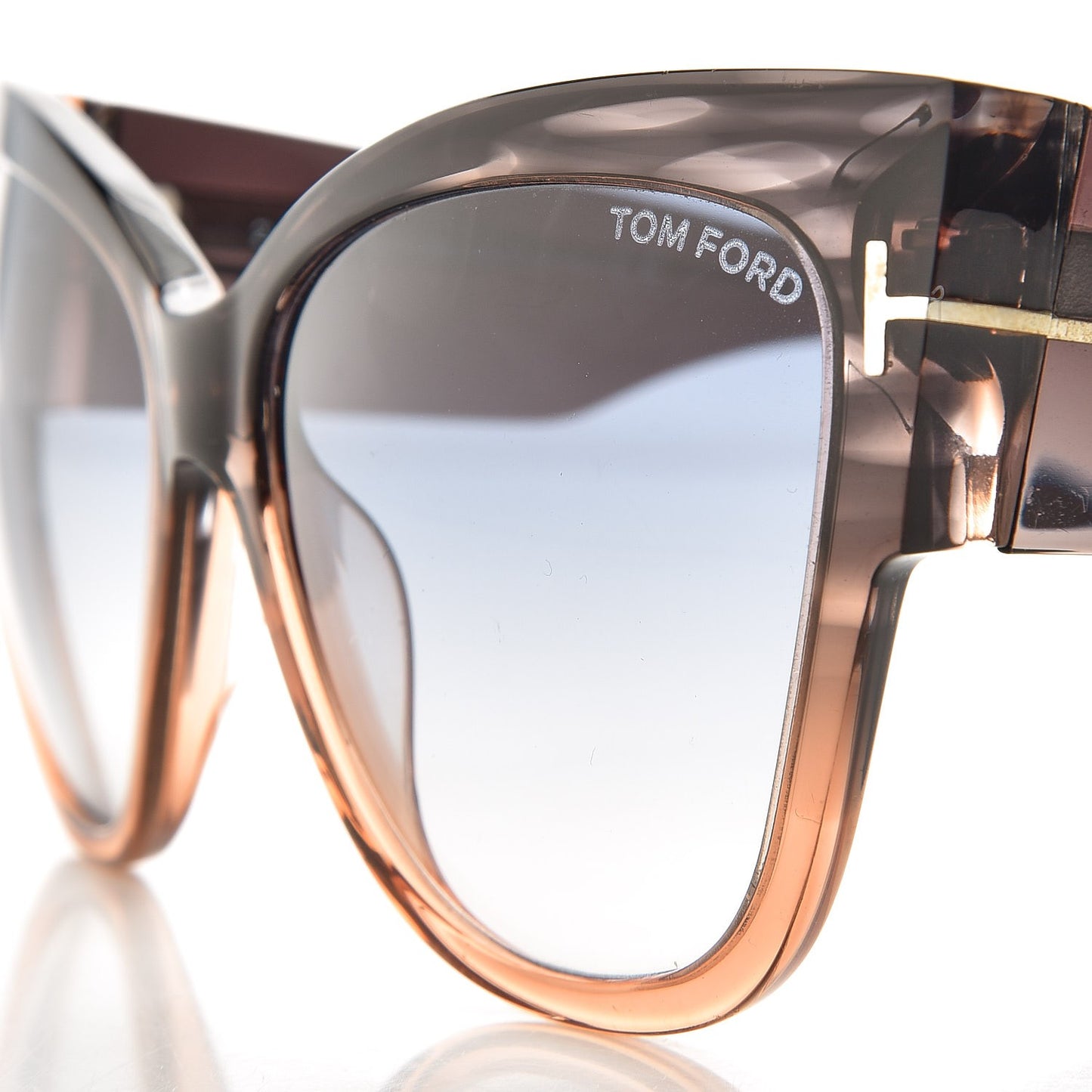 Anoushka Sunglasses TF371 Melange Grey Peach