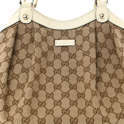 Gucci Monogram Shoulder Bag White 8 of 10