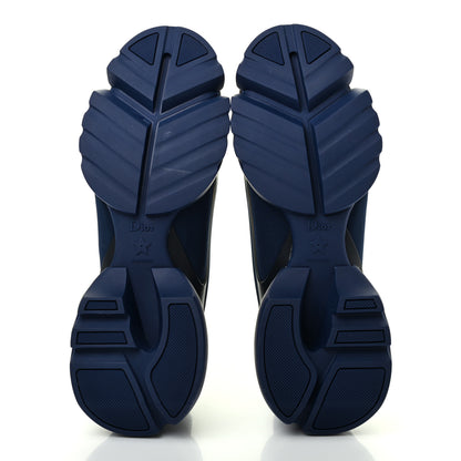 Christian Dior Neoprene Rubber Womens D-Connect Sneakers 40.5 Indigo Blue 5 of 13
