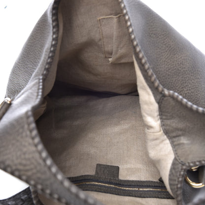 Gucci Calfskin Large New Jackie Shoulder Bag Military 6 of 8