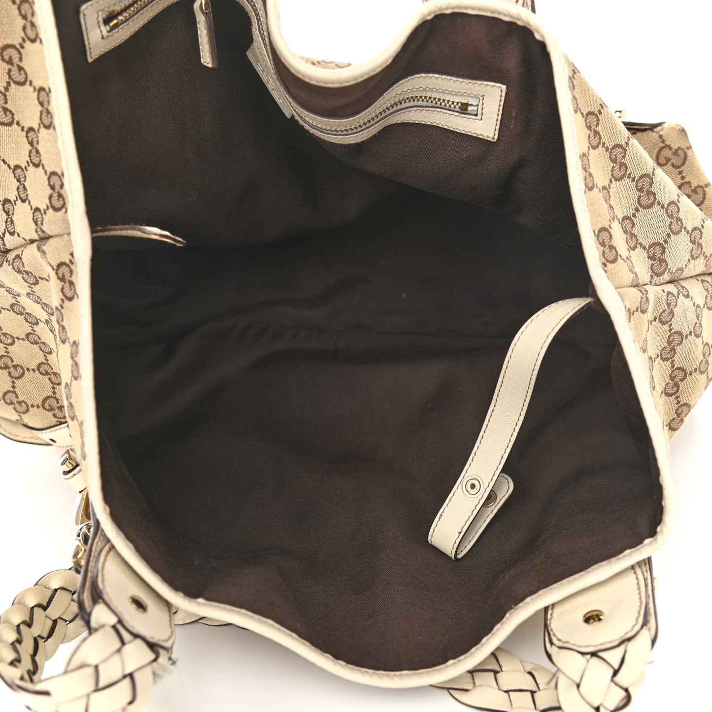 Monogram Medium Pelham Shoulder Bag Off White