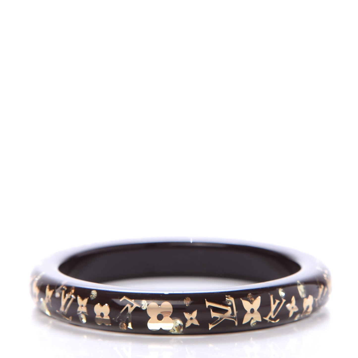 Resin Swarovski Medium Inclusion Bracelet PM Marron