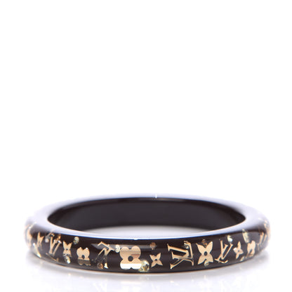 Louis Vuitton Resin Swarovski Medium Inclusion Bracelet PM Marron 3 of 4