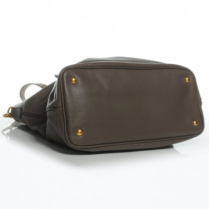 Prada Soft Calf Tote Bambu 5 of 9