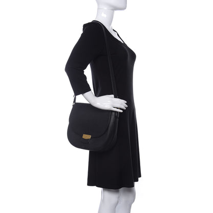 Celine Grained Calfskin Medium Trotteur Black 3 of 17