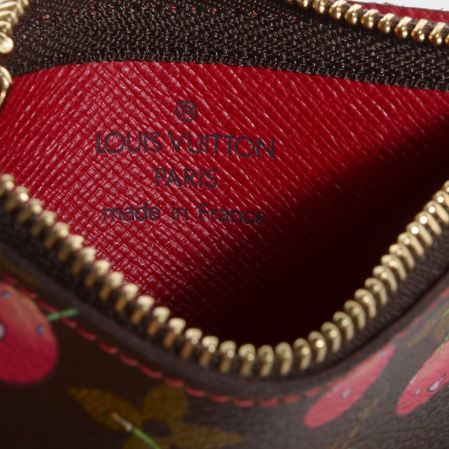 Monogram Cerises Key Pouch