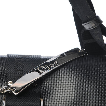 Christian Dior Coated Canvas Crystal Hardcore Bag Black 9 of 9