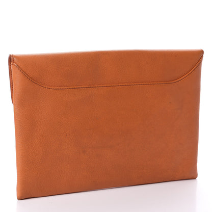 Givenchy Sugar Goatskin Medium Antigona Envelope Clutch Orange 3 of 13