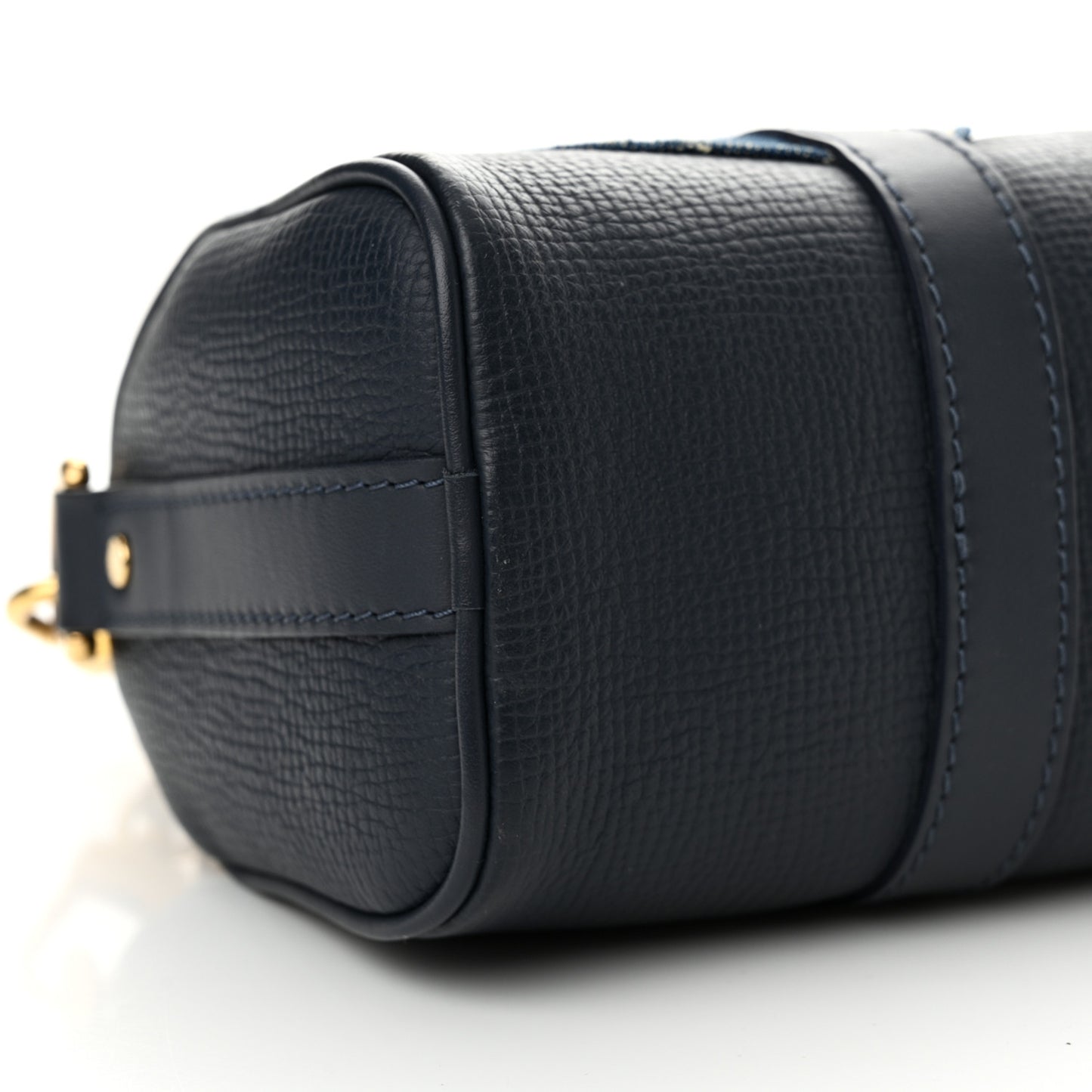 Taurillon Monogram Denim Drip Keepall XS Blue