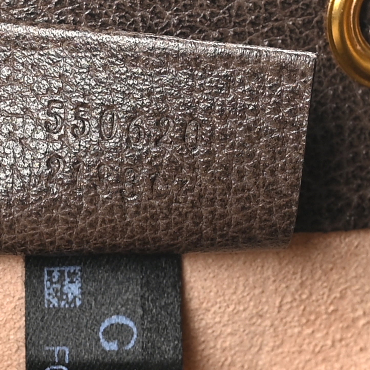 GG Supreme Monogram Web Mini Ophidia Bucket Bag Brown