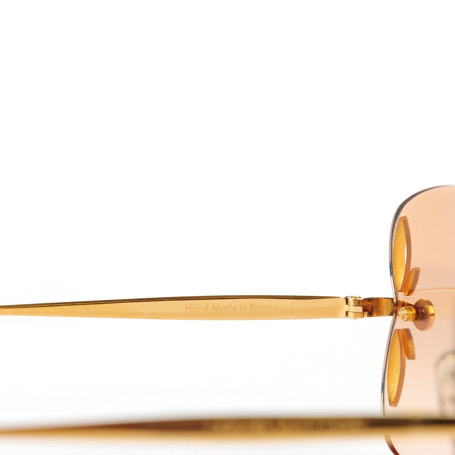 Louis Vuitton Lily Sunglasses Z0307U Gold 4 of 4