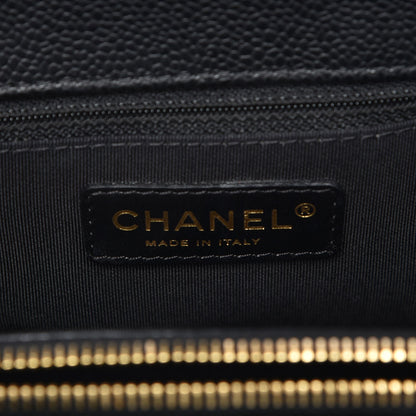 Chanel Caviar Quilted Grand Shopping Tote GST Black 6 of 7