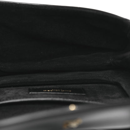 Saint Laurent Smooth Calfskin Small Charlie Shoulder Bag Black 4 of 10