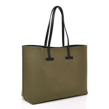 Tom Ford Canvas Large Tara Tote Military 3 of 9