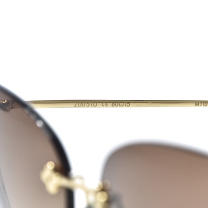 Louis Vuitton Desmayo Rimless Sunglasses Z0051U 6 of 8