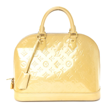 Louis Vuitton Vernis Alma PM  Blanc Corail 1 of 9